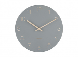 Designové nástěnné hodiny 5788GY Karlsson 30cm