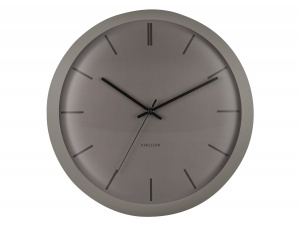 Designové nástěnné hodiny 5859GY Karlsson 40cm