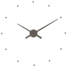 Designerski zegar ścienny NOMON OJ grafitowy 50cm