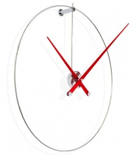 Design Wall Clock Nomon New Anda L red 100cm