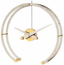 Designerski zegar stojący Nomon Omega Gold 43cm