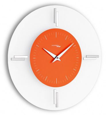 Designové nástěnné hodiny I060MAR orange IncantesimoDesign 35cm
Click to view the picture detail.