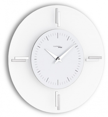 Designové nástěnné hodiny I060MB white IncantesimoDesign 35cm
Click to view the picture detail.