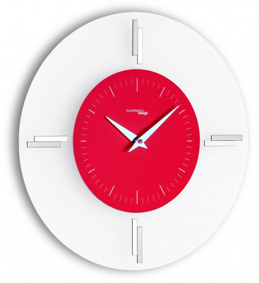 Designové nástěnné hodiny I060MR red IncantesimoDesign 35cm
Click to view the picture detail.