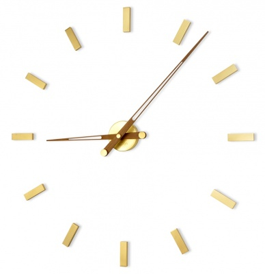 Designové nástěnné hodiny Nomon Tacon 12N Gold 100cm 
Click to view the picture detail.