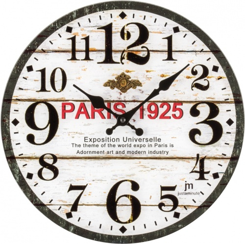 Designové nástěnné hodiny 14889 Lowell 34cm
Click to view the picture detail.