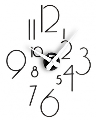 Designové nástěnné nalepovací hodiny I211NL black IncantesimoDesign 85cm
Click to view the picture detail.