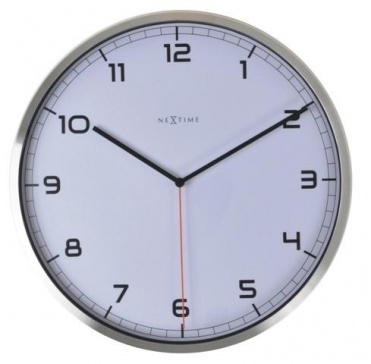 Designové nástěnné hodiny 3080wi Nextime Company number 35cm
Click to view the picture detail.