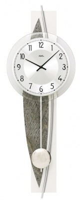 Designové nástěnné kyvadlové hodiny 7456 AMS 67cm
Click to view the picture detail.
