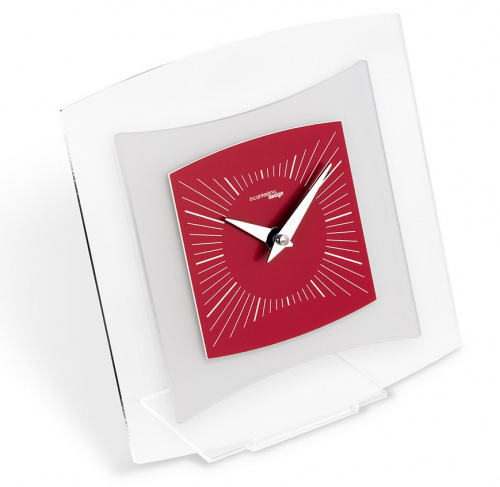 Designové stolní hodiny I805VN red IncantesimoDesign 20cm
Click to view the picture detail.