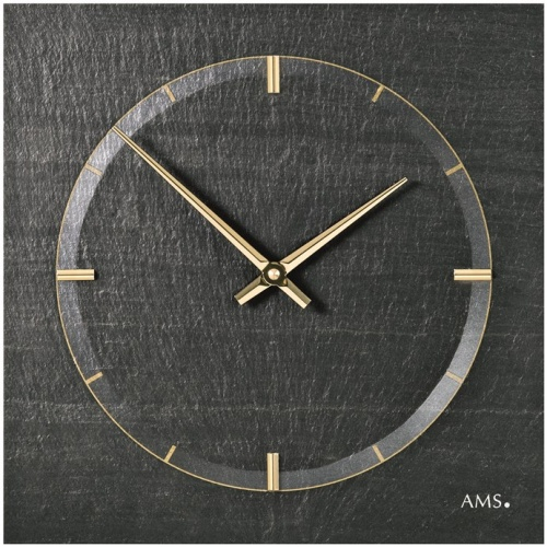 Designové nástěnné břidlicové hodiny 9516 AMS 30cm
Click to view the picture detail.