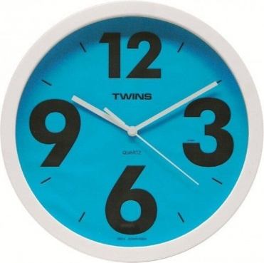 Nástěnné hodiny Twins 903 blue 26cm
Click to view the picture detail.