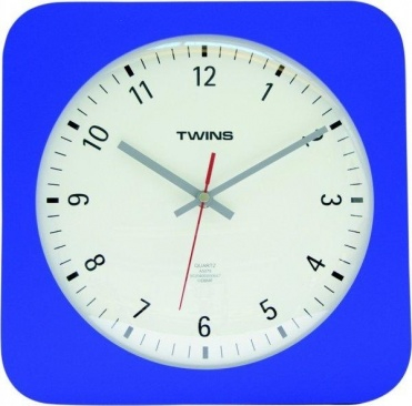 Nástěnné hodiny Twins 5078 blue 30cm
Click to view the picture detail.