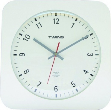 Nástěnné hodiny Twins 5078 white 30cm
Click to view the picture detail.