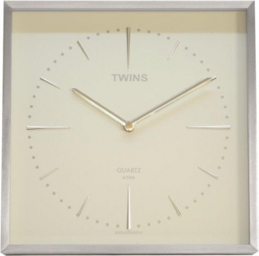 Nástěnné hodiny Twins 2904 white 28cm
Click to view the picture detail.