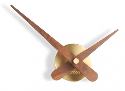 Designové nástěnné hodiny Nomon Axioma Gold Walnut small 37cm
Click to view the picture detail.