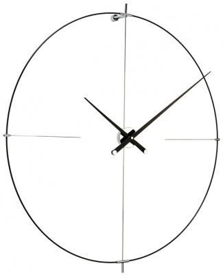 Designové nástěnné hodiny Nomon Bilbao L black 110cm
Click to view the picture detail.