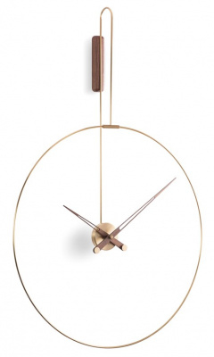 Designové nástěnné hodiny Nomon Daro Gold 108cm
Click to view the picture detail.