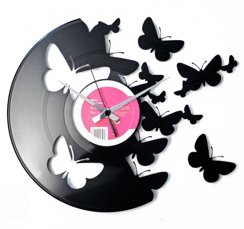 Designové nástěnné hodiny Discoclock 056 Motýli 30cm
Click to view the picture detail.