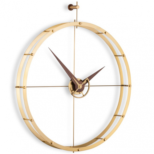 Designové nástěnné hodiny Nomon Doble Gold 80cm
Click to view the picture detail.