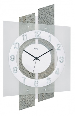 Designové nástěnné hodiny 5536 AMS řízené rádiovým signálem 46cm
Click to view the picture detail.
