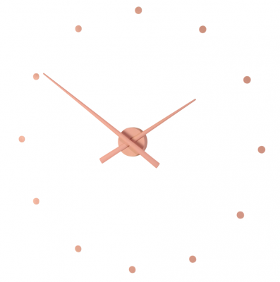 Designové nástěnné hodiny NOMON OJ růžové 50cm
Click to view the picture detail.