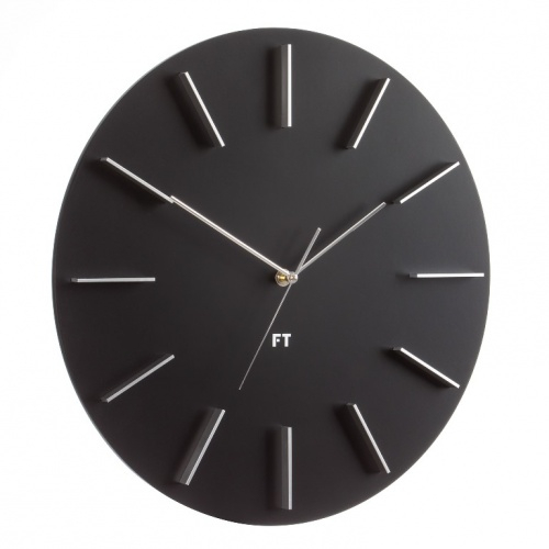 Wall Clock Future Time FT2010BK Round black 40cm
Click to view the picture detail.