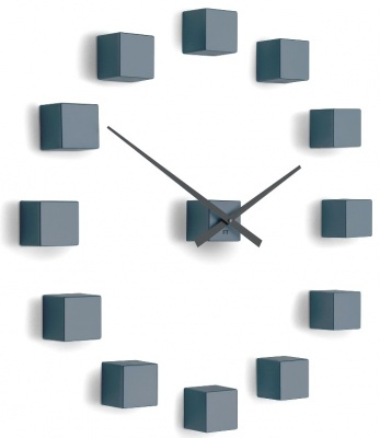 Designer self-adhesive wall clock Future Time FT3000GY Cubic light grey
Click to view the picture detail.