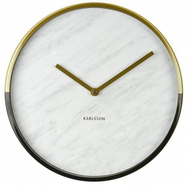 Designové nástěnné hodiny 5606WH Karlsson 30cm
Click to view the picture detail.