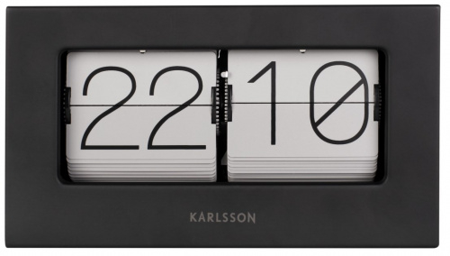 Designové stolní překlápěcí hodiny 5620GY Karlsson 21cm
Click to view the picture detail.