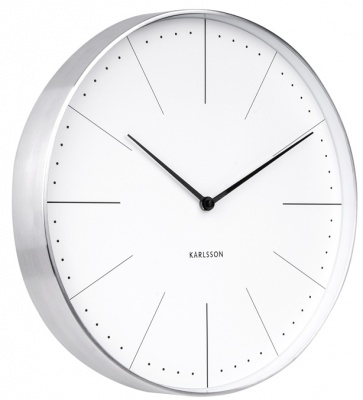 Designové nástěnné hodiny 5681WH Karlsson 38cm
Click to view the picture detail.