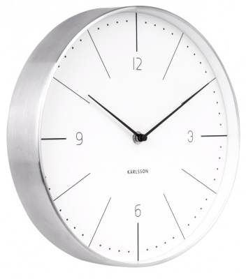Designové nástěnné hodiny 5682WH Karlsson 28cm
Click to view the picture detail.