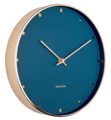 Designové nástěnné hodiny 5776BL Karlsson 27cm
Click to view the picture detail.