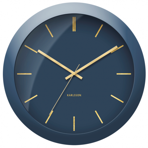 Designové nástěnné hodiny 5840BL Karlsson 40cm
Click to view the picture detail.