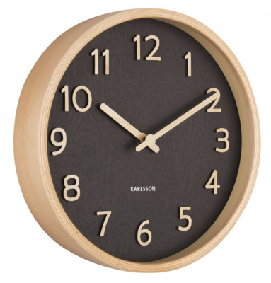 Designové nástěnné hodiny 5851BK Karlsson 22cm
Click to view the picture detail.