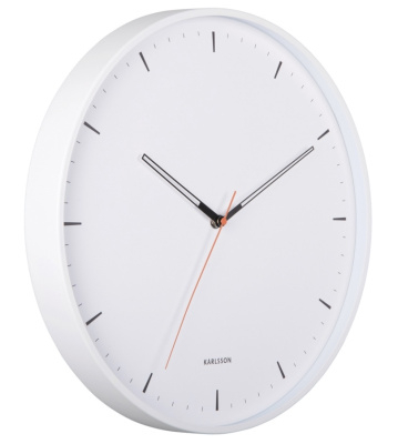 Designové nástěnné hodiny 5940WH Karlsson 40cm
Click to view the picture detail.