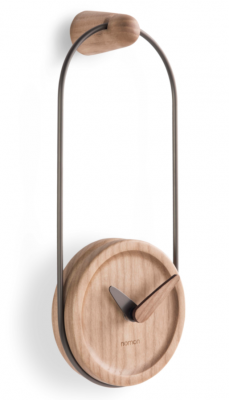 Designové nástěnné hodiny Nomon Eslabon GR oak small 26cm
Click to view the picture detail.