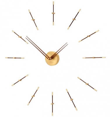 Designové nástěnné hodiny Nomon Merlin Gold Small 70cm
Click to view the picture detail.