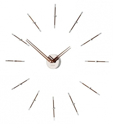 Designové nástěnné hodiny Nomon Merlin Walnut Small 70cm
Click to view the picture detail.
