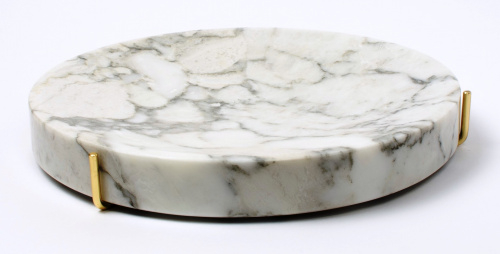 Luxury marble storage tray Pau Marble ST Calacatta Blanco 27cm
Click to view the picture detail.