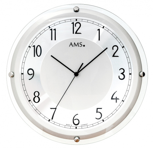 Nástěnné hodiny 5542 AMS řízené rádiovým signálem 40cm
Click to view the picture detail.